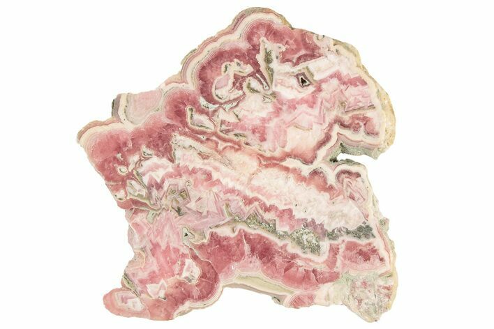 Polished Banded Rhodochrosite Slab - Argentina #232551